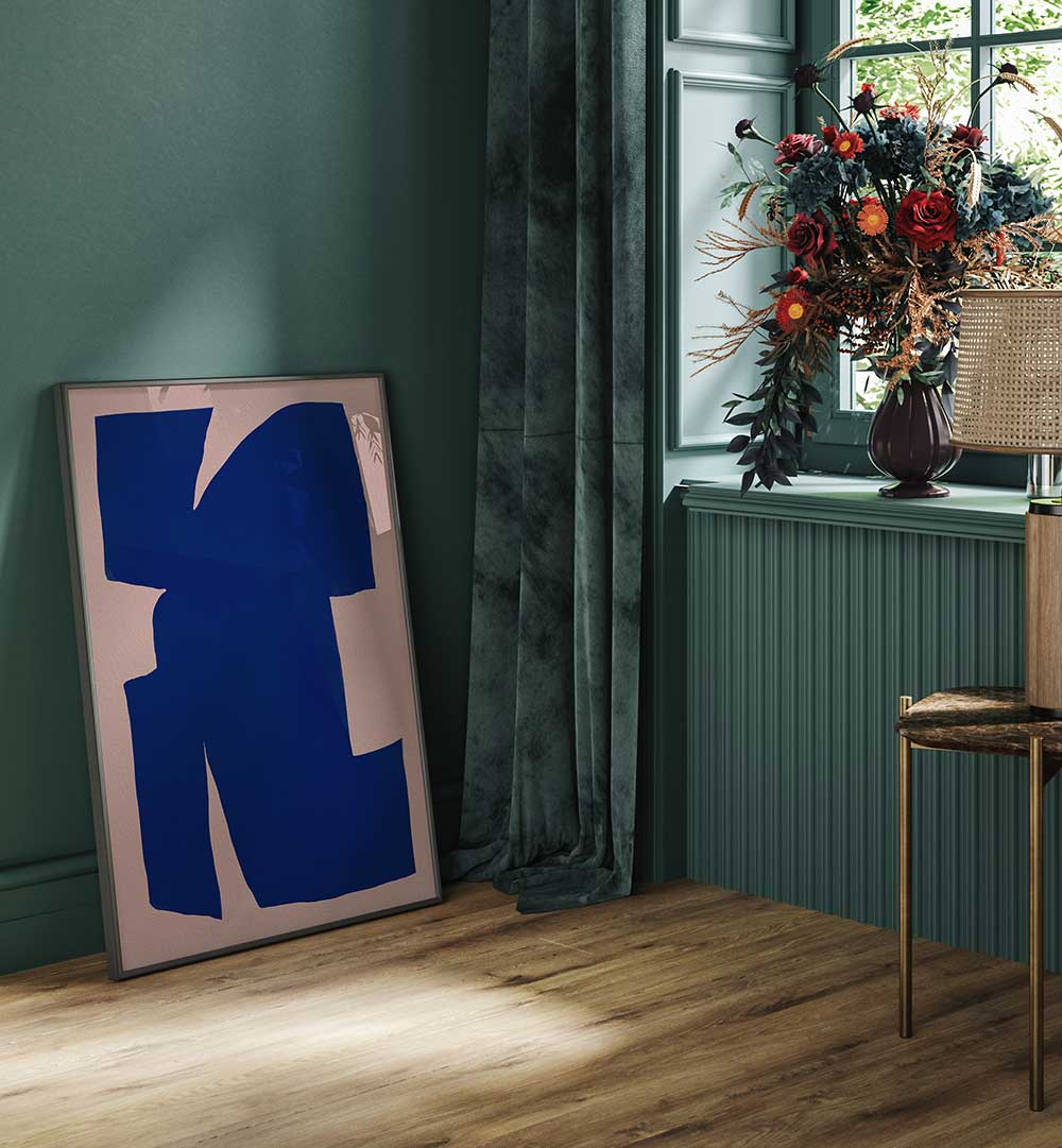 LARGE MINIMAL SHAPE  , ABSTRACT PAINTINGS