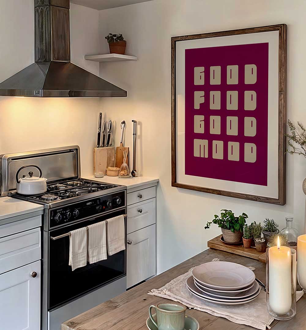 GOOD FOOD GOOD MOOD III , KITCHEN POSTERS