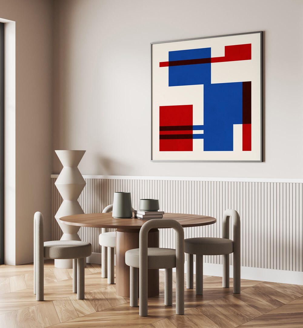 COLORFUL  7 , GEOMETRIC ART PRINTS