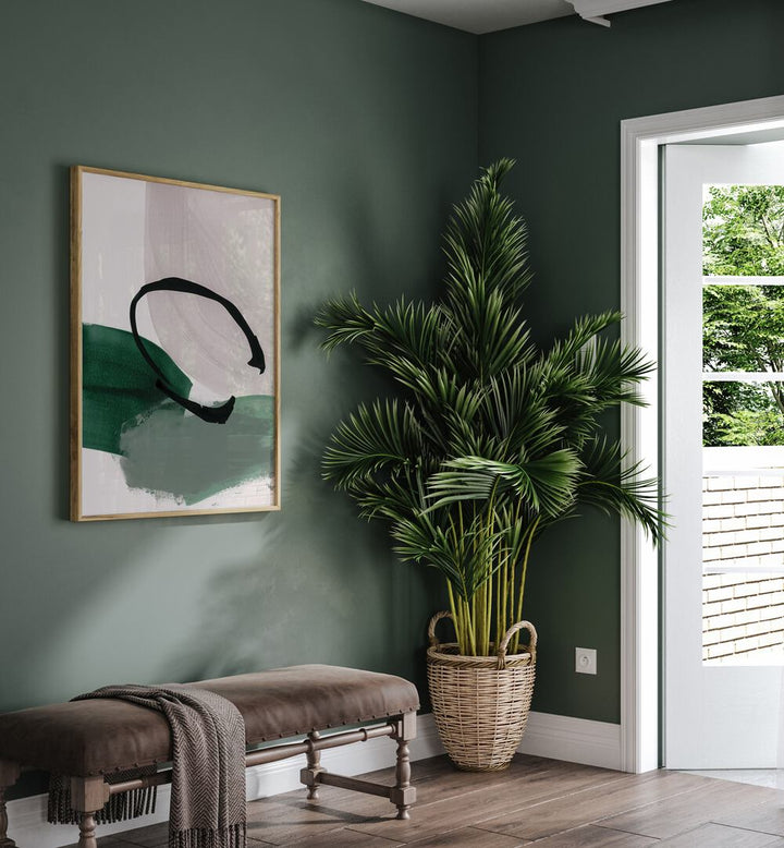 Enhance your space with MINIMALIST PAINTING I, ABSTRACT PAINTINGS, featuring serene colors and elegant design.