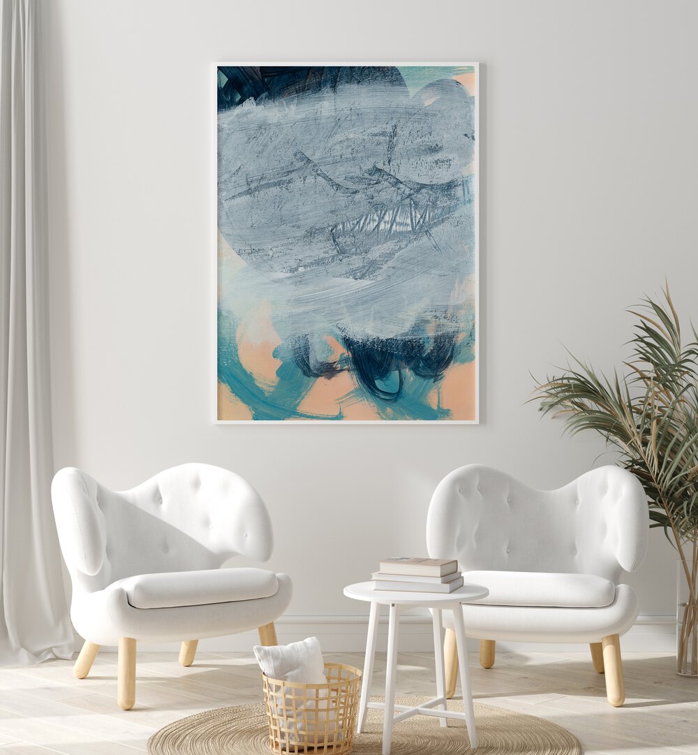 Transform your space with GREY CLOUDS VIII, ABSTRACT PAINTINGS, blending serenity and modern decor effortlessly.
