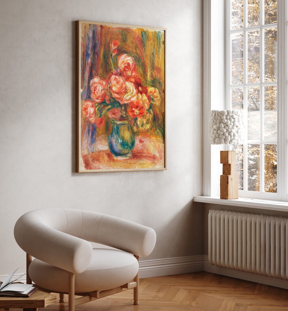 VASE OF ROSES (1890–1900) , VINTAGE PAINTINGS