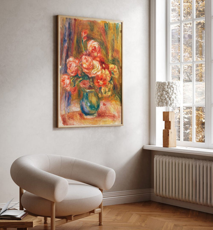 VASE OF ROSES (1890–1900) , VINTAGE PAINTINGS