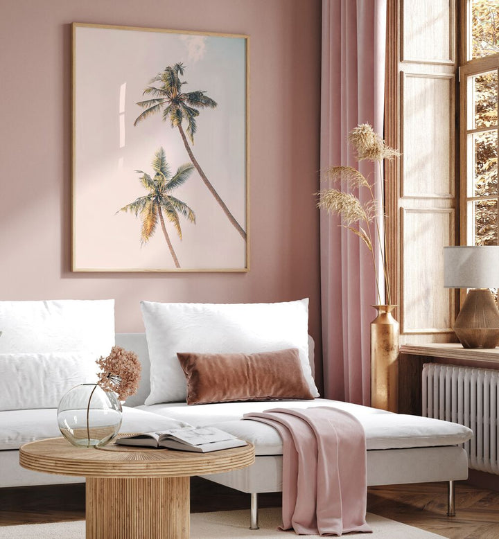 TROPICAL PALMS, FLORAL FLOWER PAINTINGS brighten your space with vibrant palm tree decor, enhancing your home’s tropical charm.