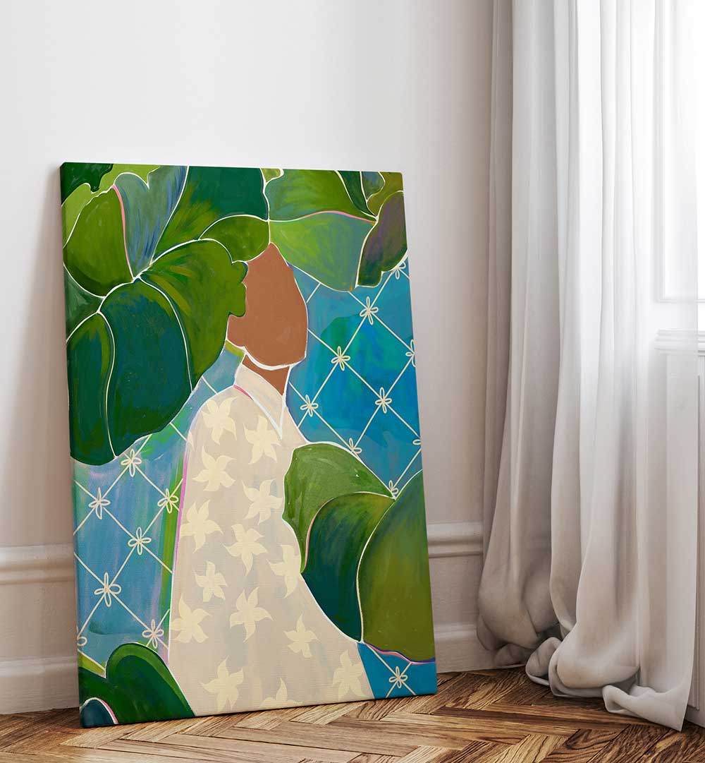 TROPICAL MOOD , PORTRAITS & FIGURATIVE ILLUSTRATIONS