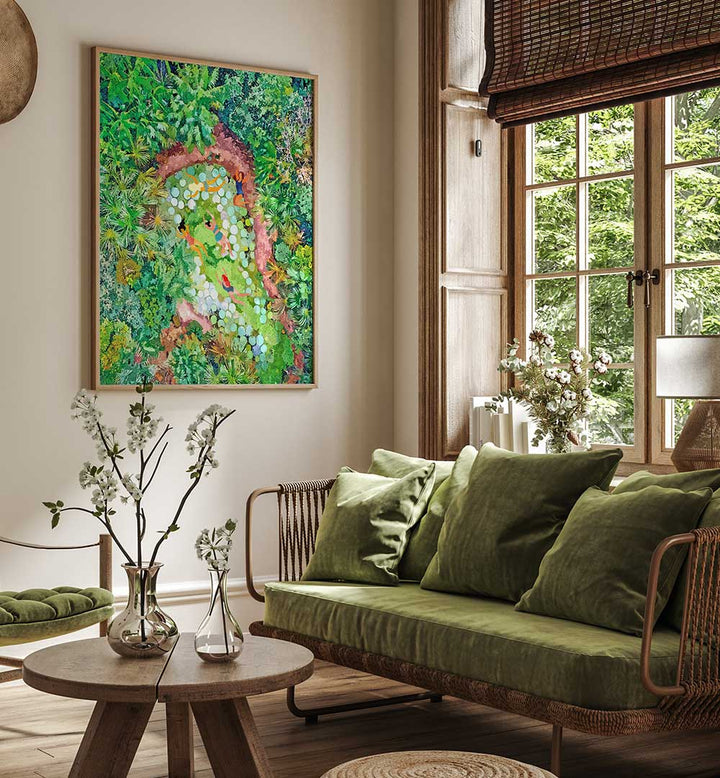 TROPICAL VACAY , LANDSCAPE PAINTINGS