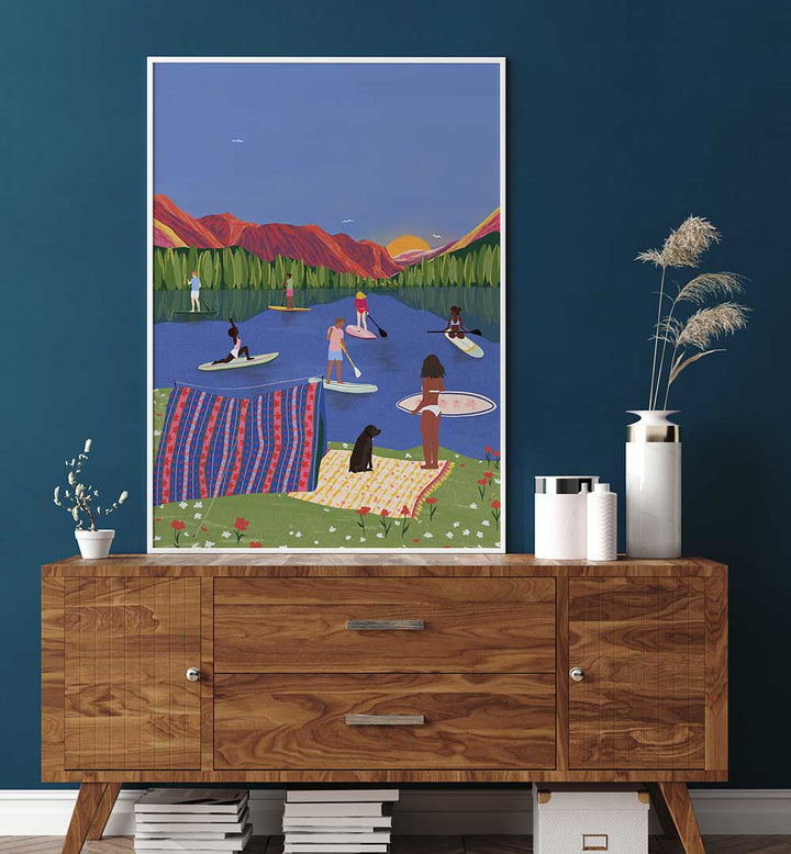 PADDLE BOARDING II , SPORTS POSTERS