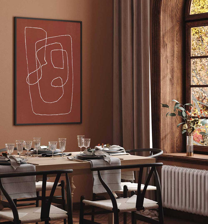 MOTHER AND THE BABY , LINE ART PAINTINGS