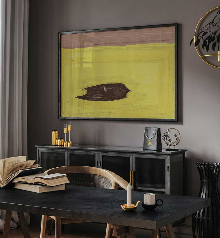 SEAGULL IN MUD , ABSTRACT PAINTINGS