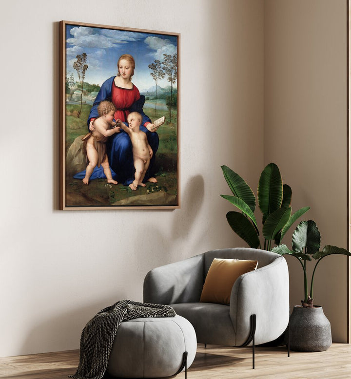 MADONNA OF THE GOLDFINCH , VINTAGE PAINTINGS