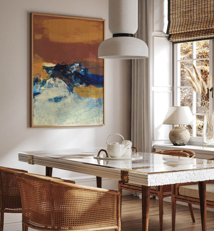 Stylish CORRELATIONS II, ABSTRACT PAINTINGS enhances workspace aesthetics and boosts productivity in any setting.