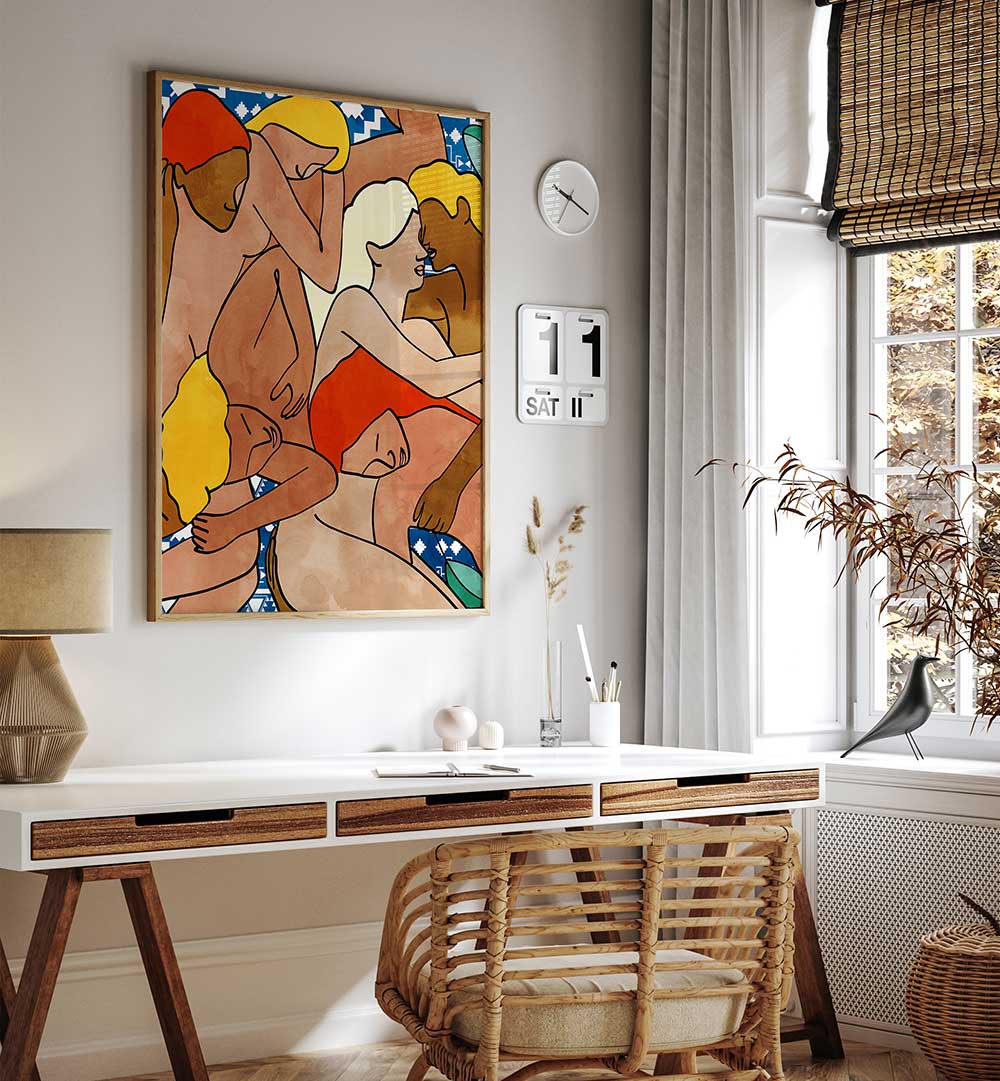 TURKISH BATH , PORTRAITS & FIGURATIVE ILLUSTRATIONS