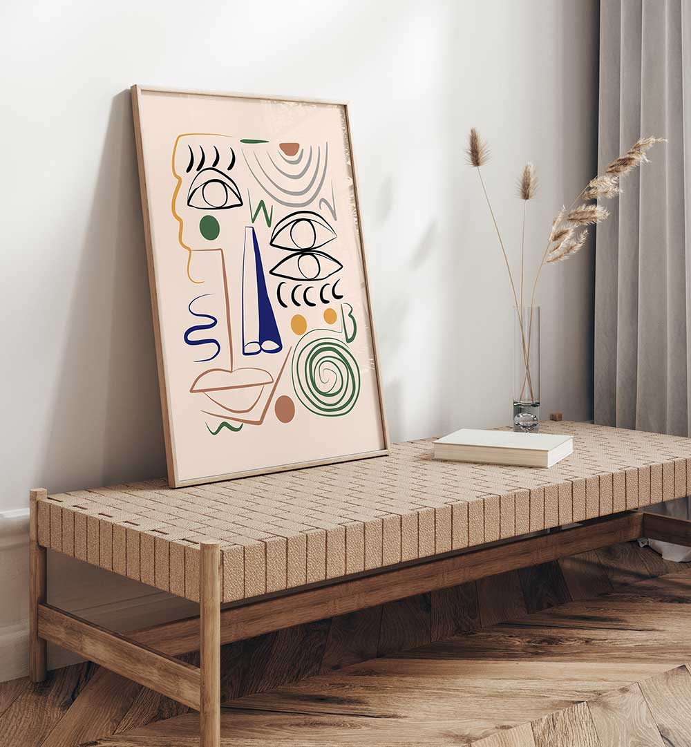 LINE ART BIZARRE , LINE ART PAINTINGS