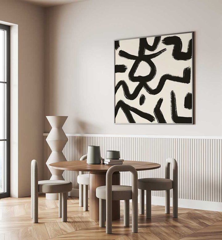 LINE ART III ,  ABSTRACT PAINTINGS