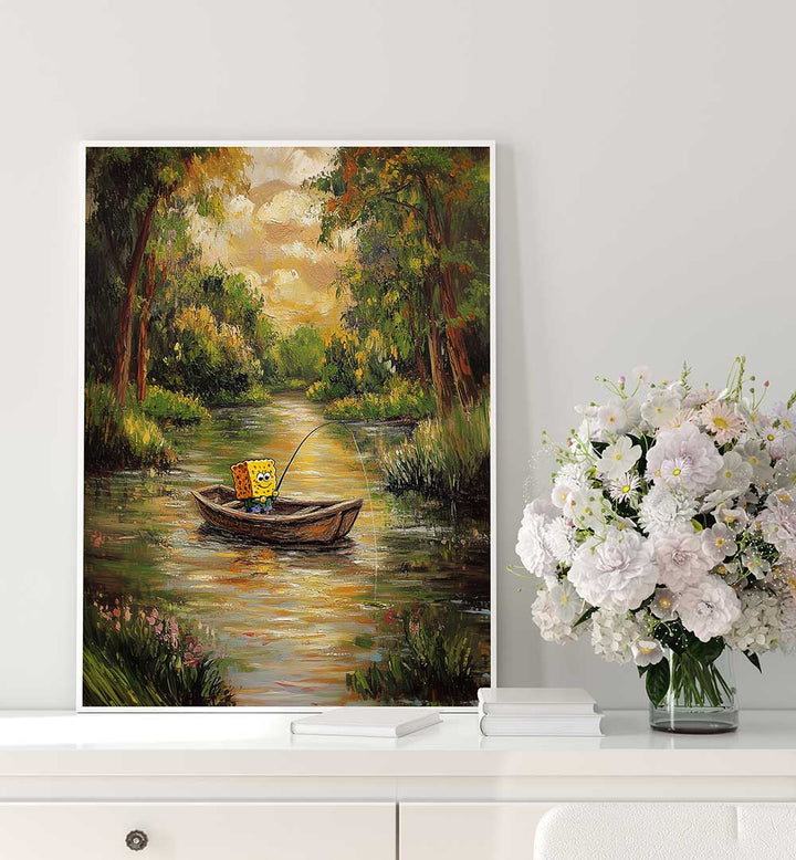 BOB BY THE RIVER , KIDS ROOM PAINTINGS
