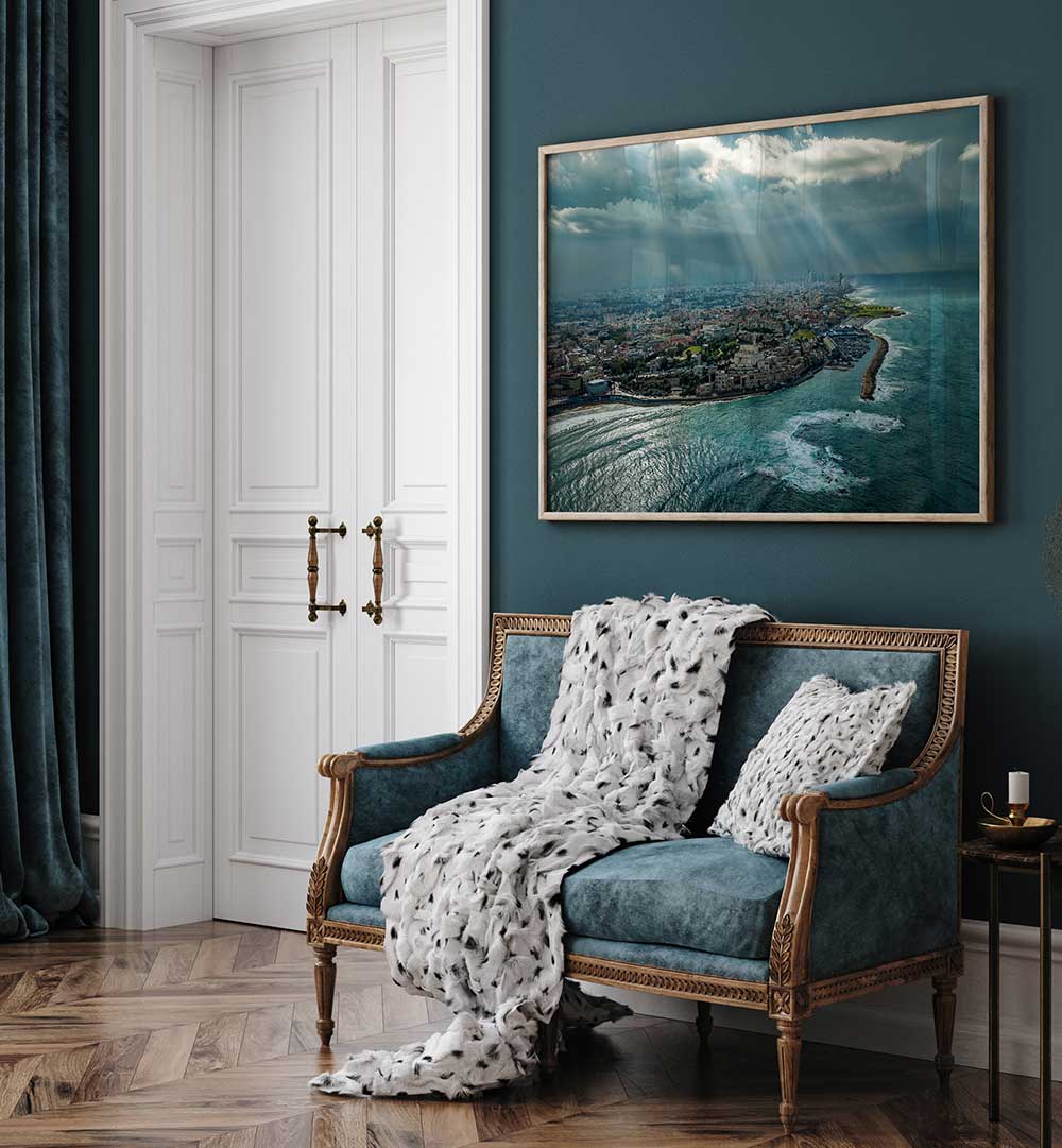 JAFFA PORT AERIAL VIEW, PHOTOGRAPHY PRINTS