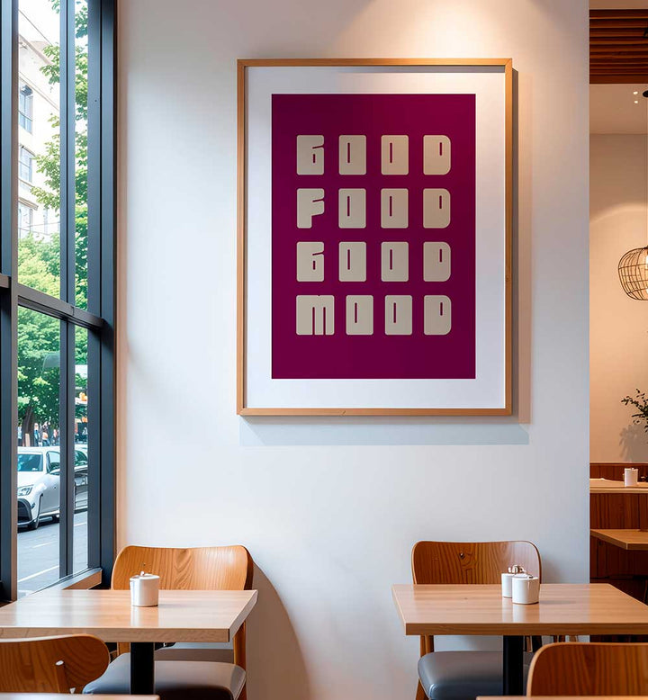 GOOD FOOD GOOD MOOD III , KITCHEN POSTERS