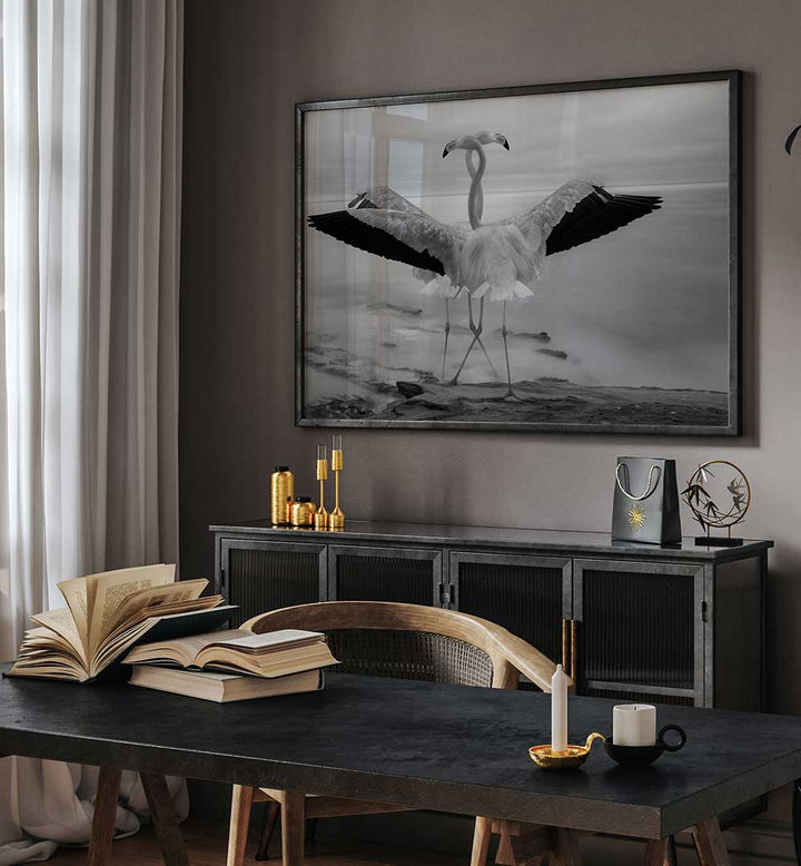 FLAMINGO'S DUET  , PHOTOGRAPHY PRINTS