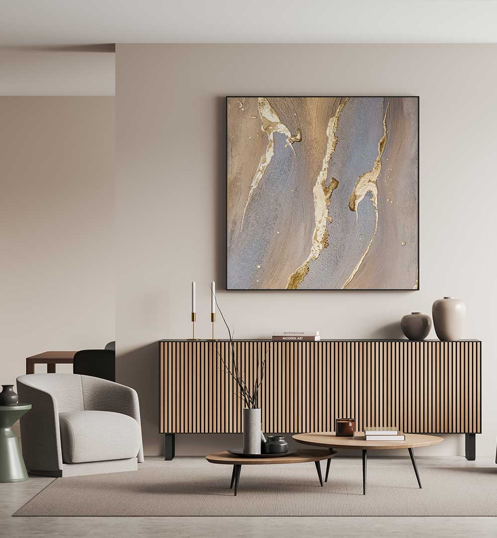 EPHEMERAL GOLD , ABSTRACT PAINTINGS