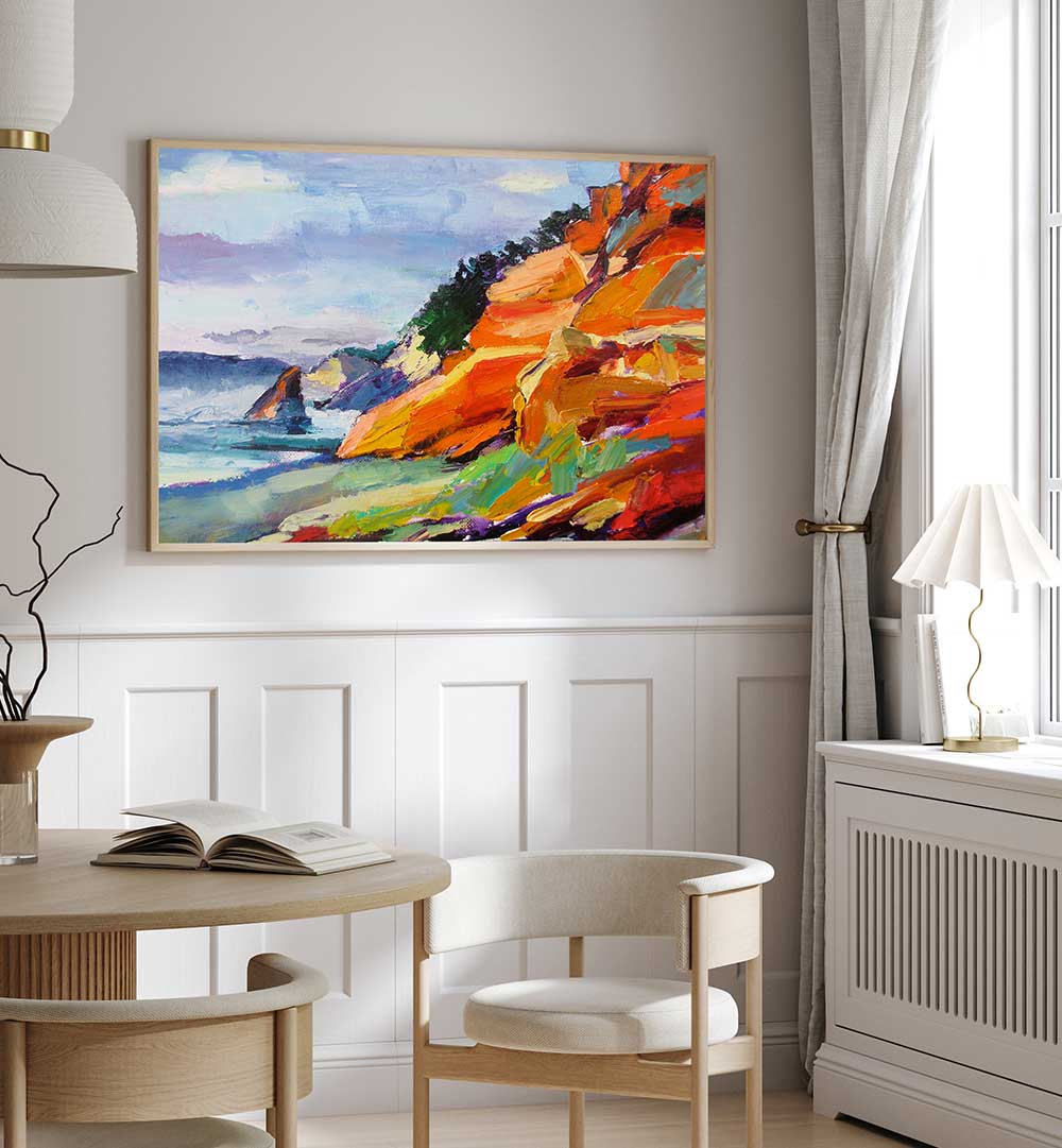 OREGON COAST , LANDSCAPE PAINTINGS