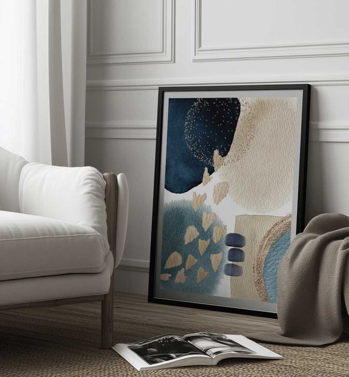 BLUE BEAUTY I , ABSTRACT PAINTINGS