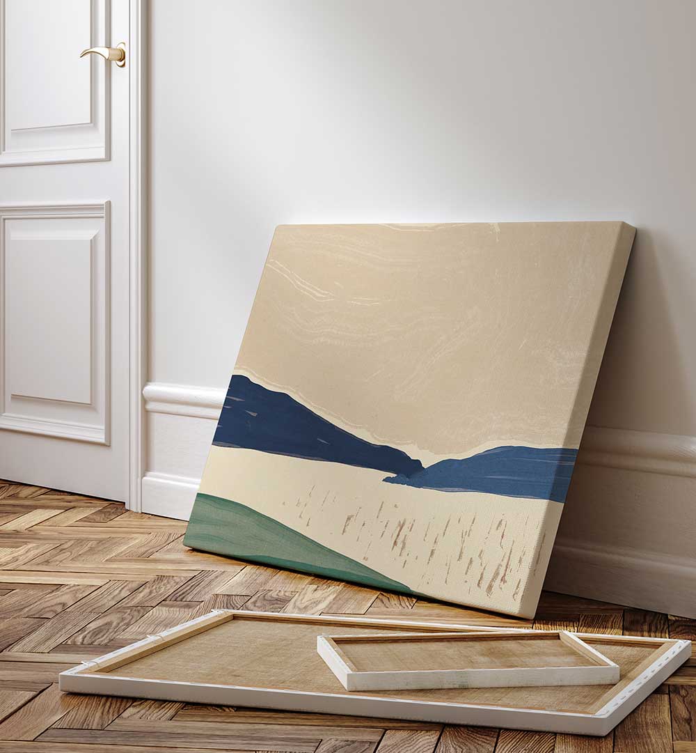 JAPANESE STYLE LANDSCAPE , LANDSCAPE PAINTINGS