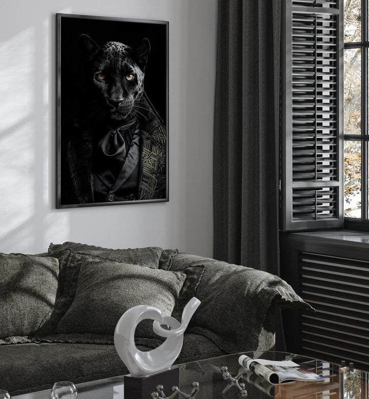 WILD SUITS - BLACK PANTHER , ANIMAL PAINTINGS