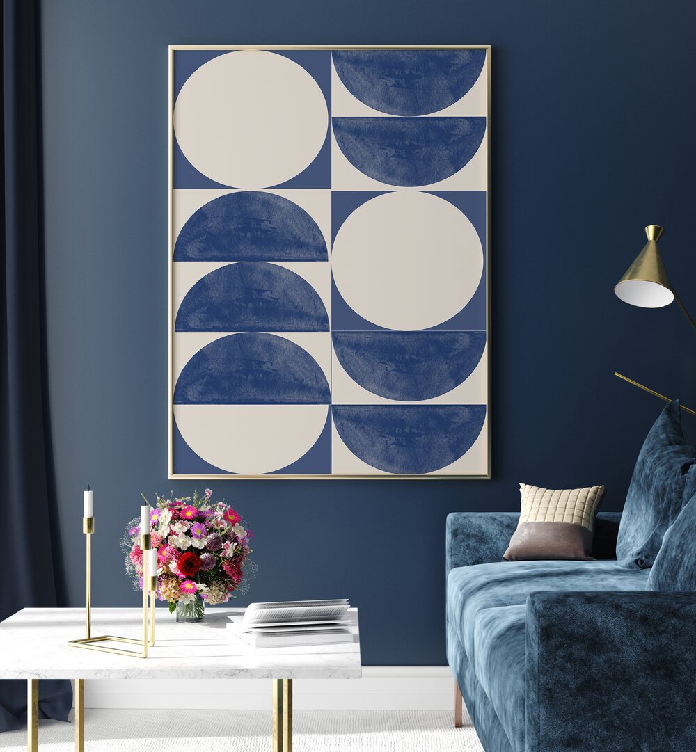 Stylish MID CENTURY MODERN II, GEOMETRIC ART PRINTS from THE MIUUS STUDIO enhance any living space with elegance.