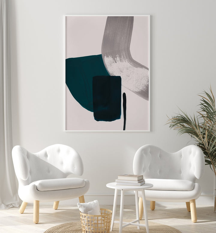 Stylish MINIMALIST PAINTING II , ABSTRACT PAINTINGS enhancing a modern living space with elegance and simplicity.