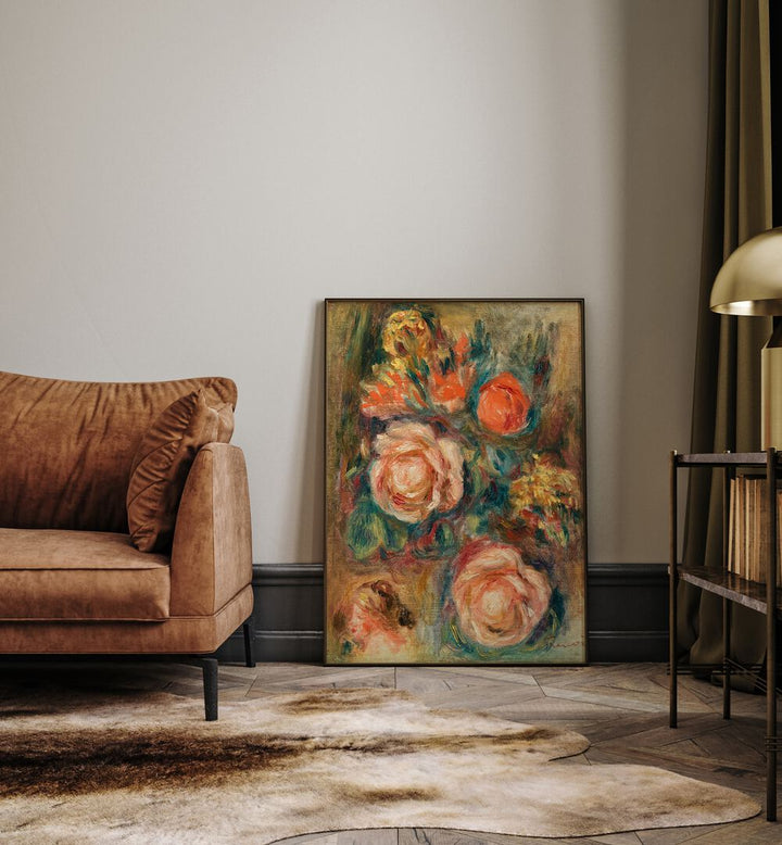 BOUQUET OF ROSES  (1900) , VINTAGE PAINTINGS
