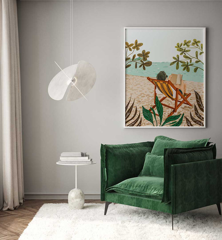 VACAY BOOK CLUB , BEACH PAINTINGS