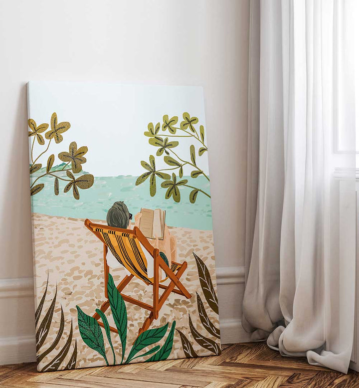 VACAY BOOK CLUB , BEACH PAINTINGS