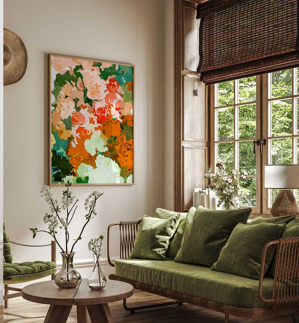 VELVET FLORAL , FASHION POSTERS