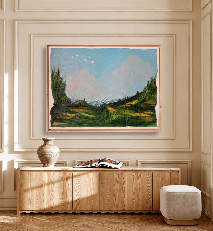 SOMEWHERE IN  THE HILLS , HANDMADE ARTWORKS