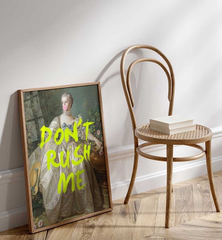 DON'T RUSH ME V , ALTERED ART PRINTS