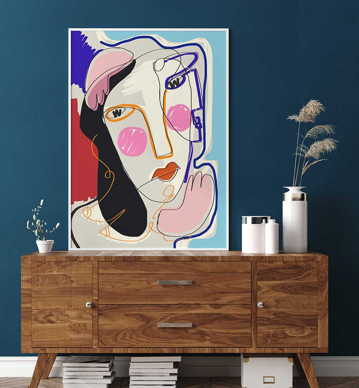 MUSE LINE ART , PORTRAITS & FIGURATIVE ILLUSTRATIONS