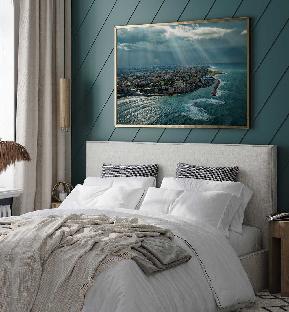 JAFFA PORT AERIAL VIEW, PHOTOGRAPHY PRINTS