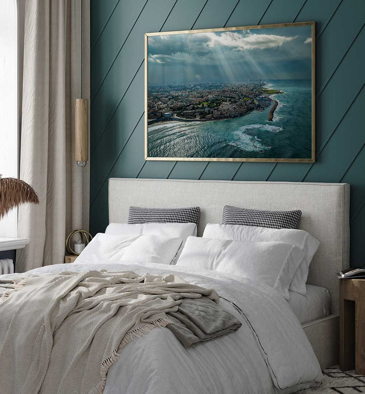 JAFFA PORT AERIAL VIEW, PHOTOGRAPHY PRINTS