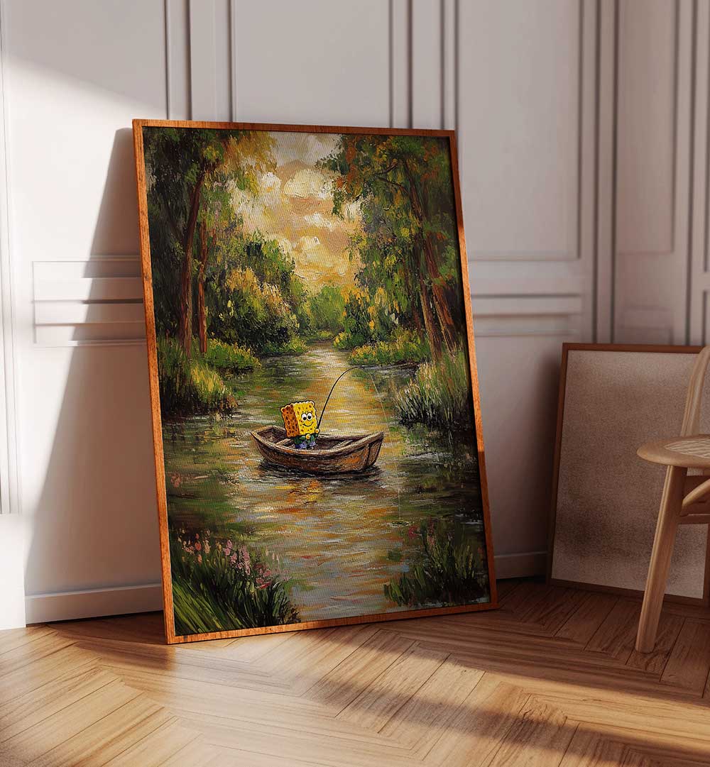 BOB BY THE RIVER , KIDS ROOM PAINTINGS