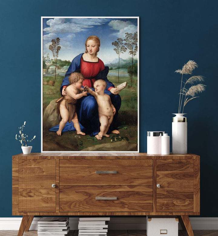 MADONNA OF THE GOLDFINCH , VINTAGE PAINTINGS