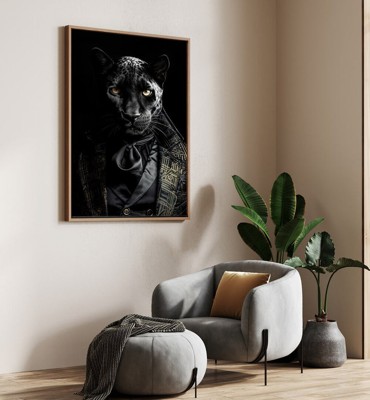 WILD SUITS - BLACK PANTHER , ANIMAL PAINTINGS