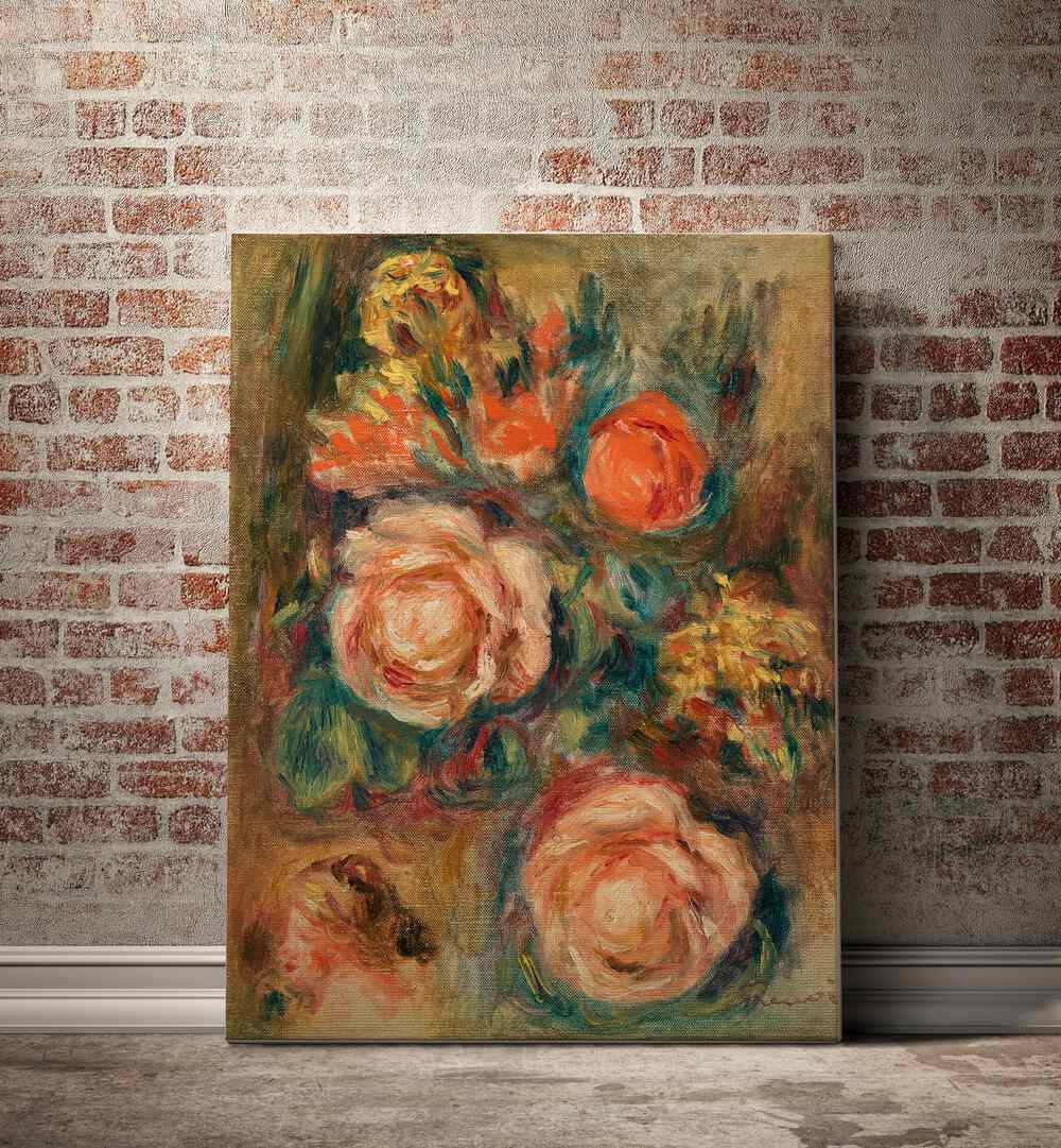 BOUQUET OF ROSES  (1900) , VINTAGE PAINTINGS