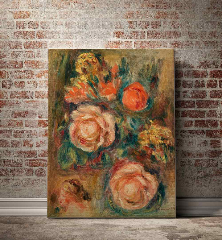 BOUQUET OF ROSES  (1900) , VINTAGE PAINTINGS