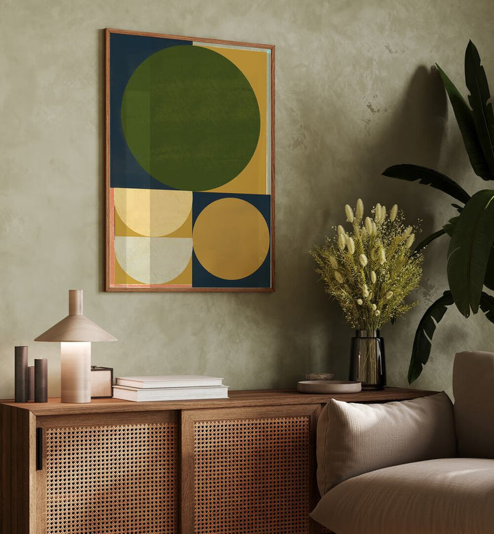 CONTEMPORARY GREEN BLOCKS , GEOMETRIC ART PRINTS , GEOMETRIC PAINTINGS