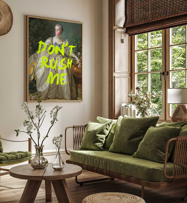 DON'T RUSH ME V , ALTERED ART PRINTS