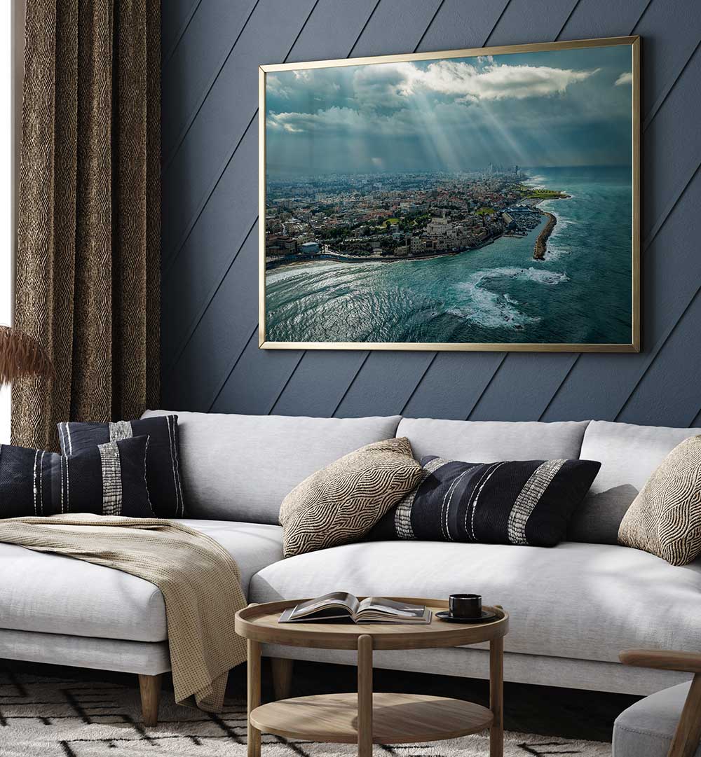 JAFFA PORT AERIAL VIEW, PHOTOGRAPHY PRINTS