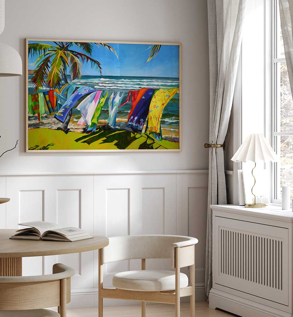 TROPICAL BREEZES , BEACH PAINTINGS