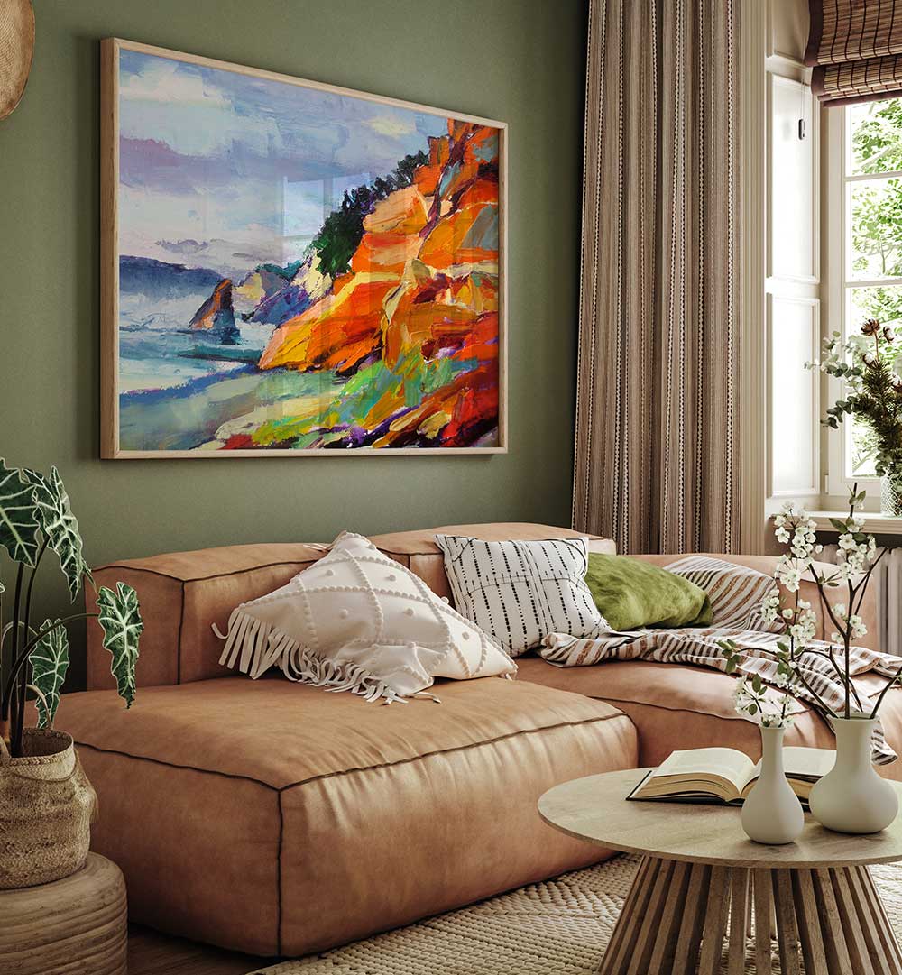 OREGON COAST , LANDSCAPE PAINTINGS
