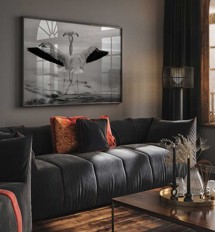 FLAMINGO'S DUET  , PHOTOGRAPHY PRINTS