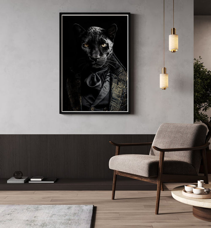 WILD SUITS - BLACK PANTHER , ANIMAL PAINTINGS